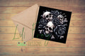 Skull & Roses Dark Bouquet Card